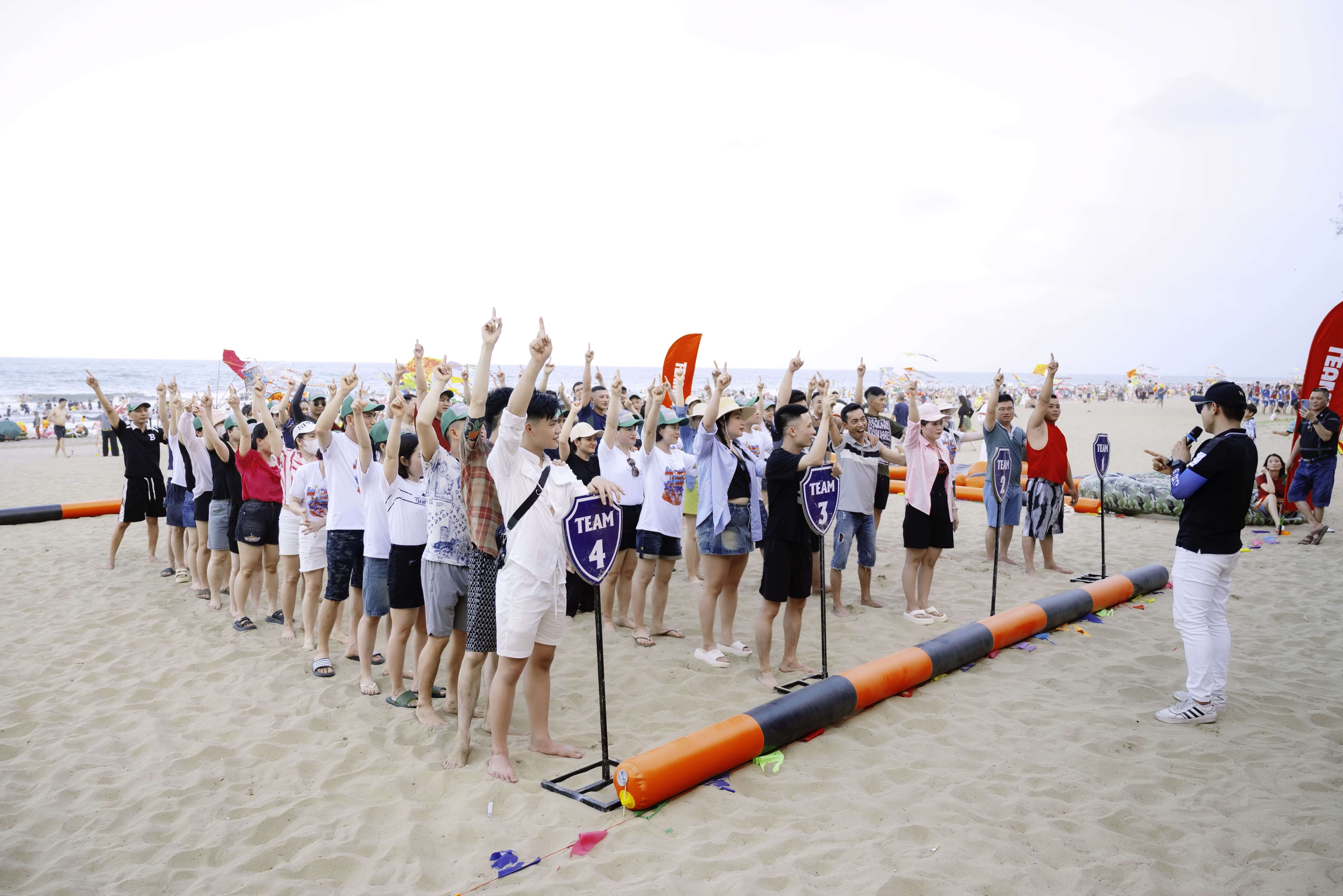 Teambuilding Bãi Biển: Sức Mạnh Tập Thể 3 team bai bien 2
